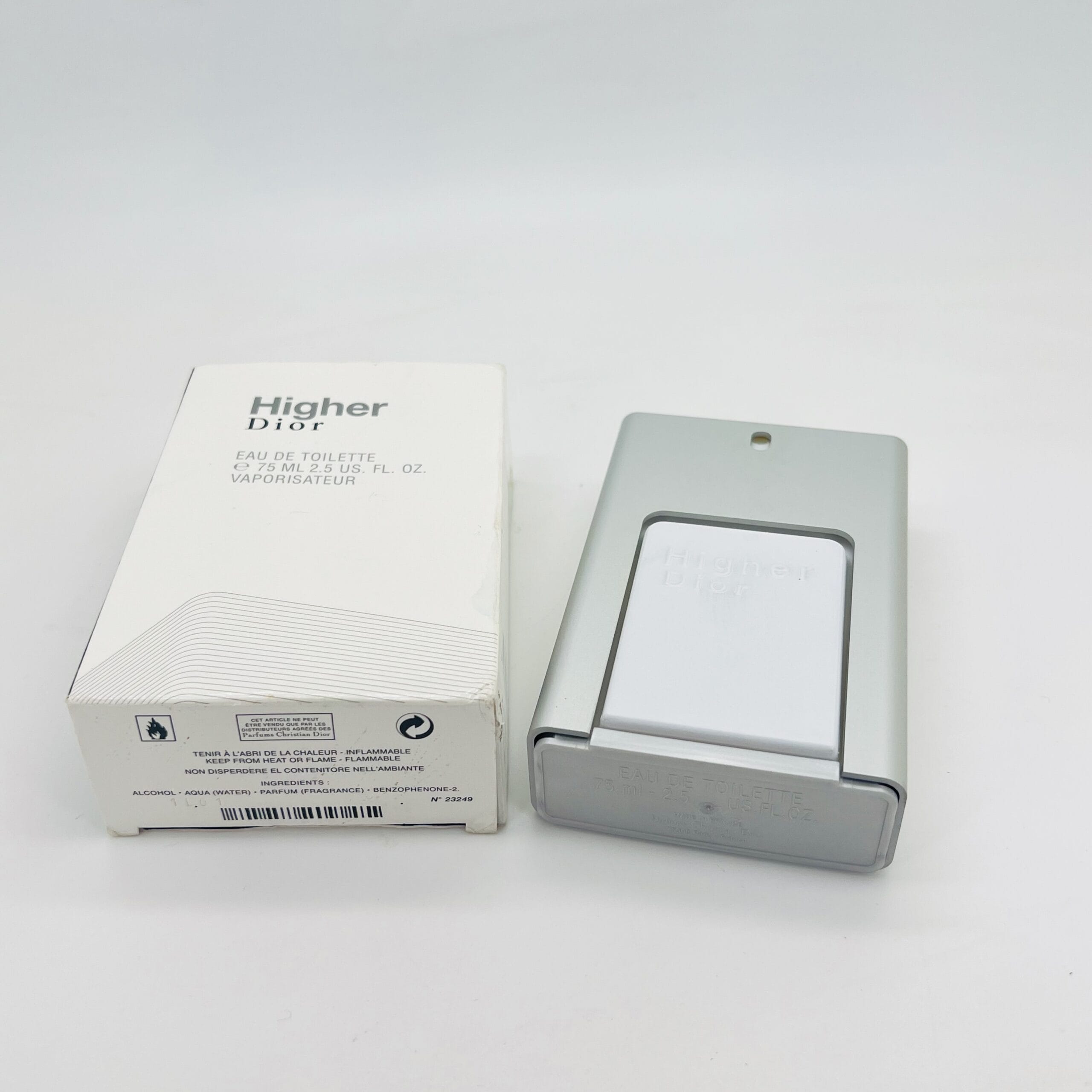 Boxed Partial Dior Higher Eau de Toilette 75ml Spray - Image 2