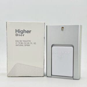 Boxed Partial Dior Higher Eau de Toilette 75ml Spray