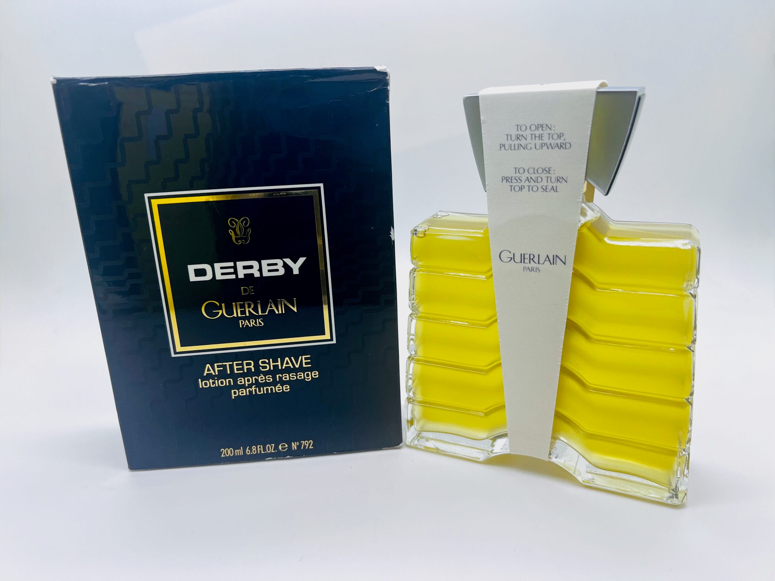 New & Boxed Guerlain Derby After Shave Lotion 200ml Splash