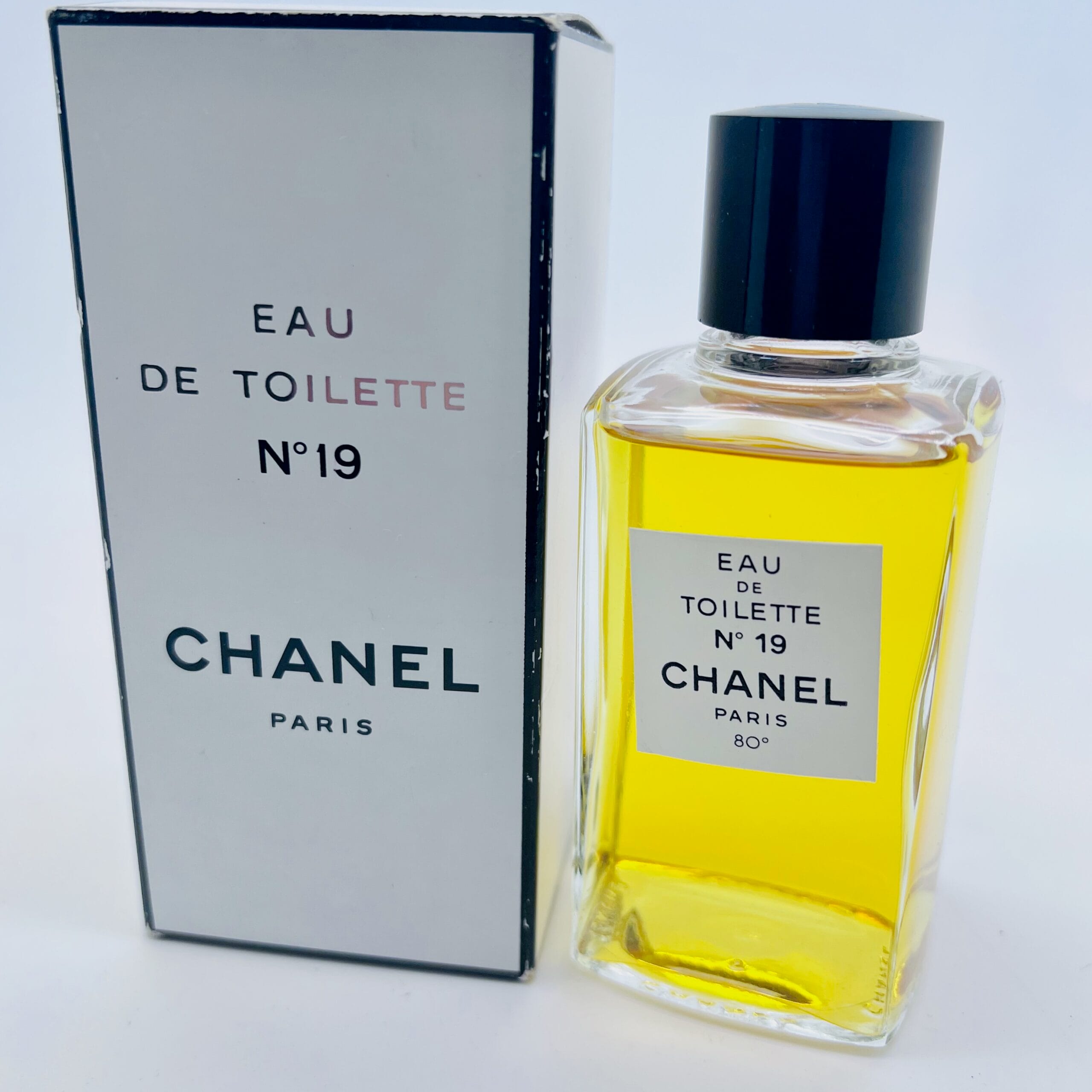 New & Boxed Chanel N°19 Eau de Toilette 120ml Splash 80° (1991)