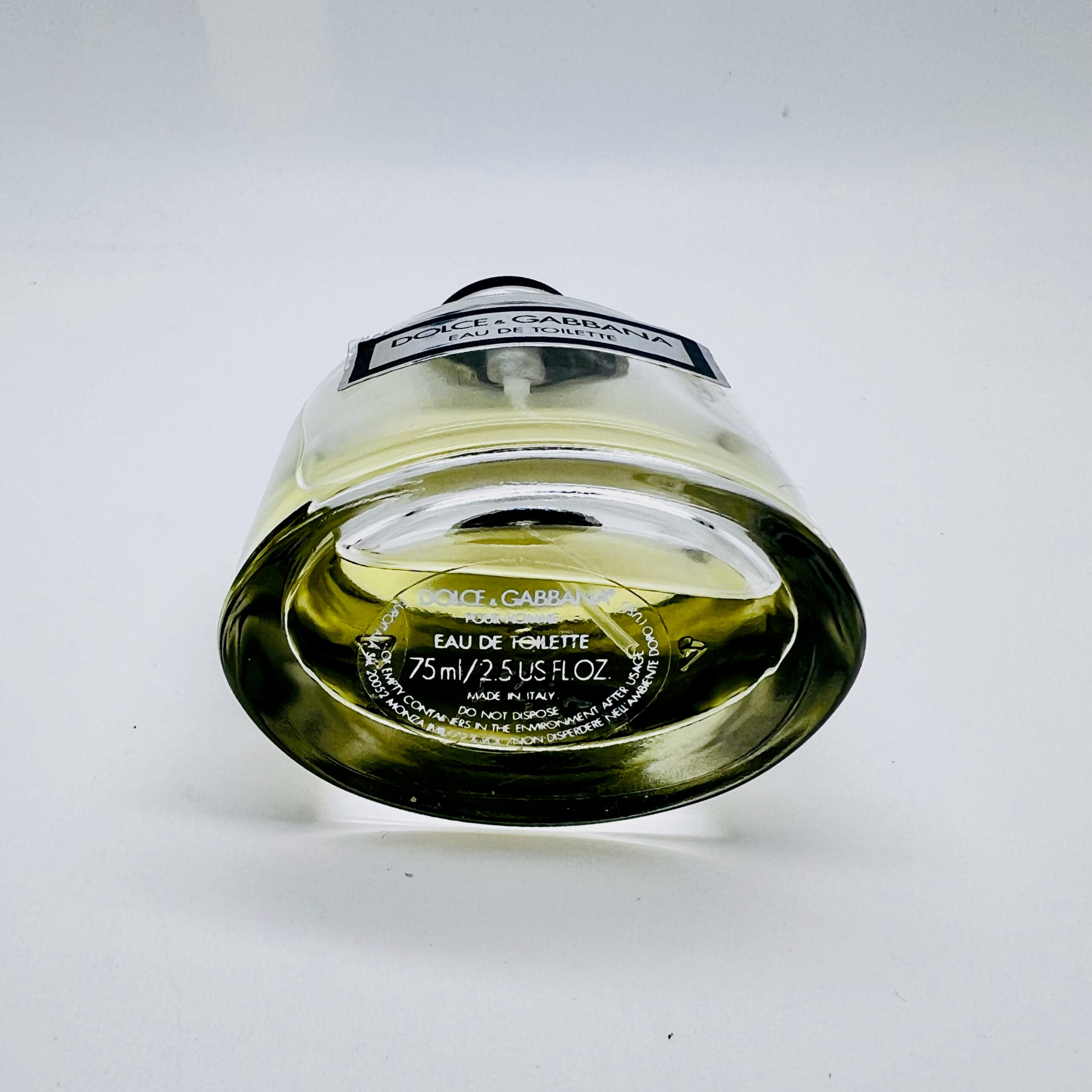 Unboxed Partial Dolce & Gabbana Pour Homme Eau de Toilette 75ml Spray - Image 3